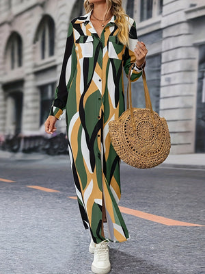 Green Khaki Ivory