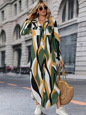 Green Khaki Ivory