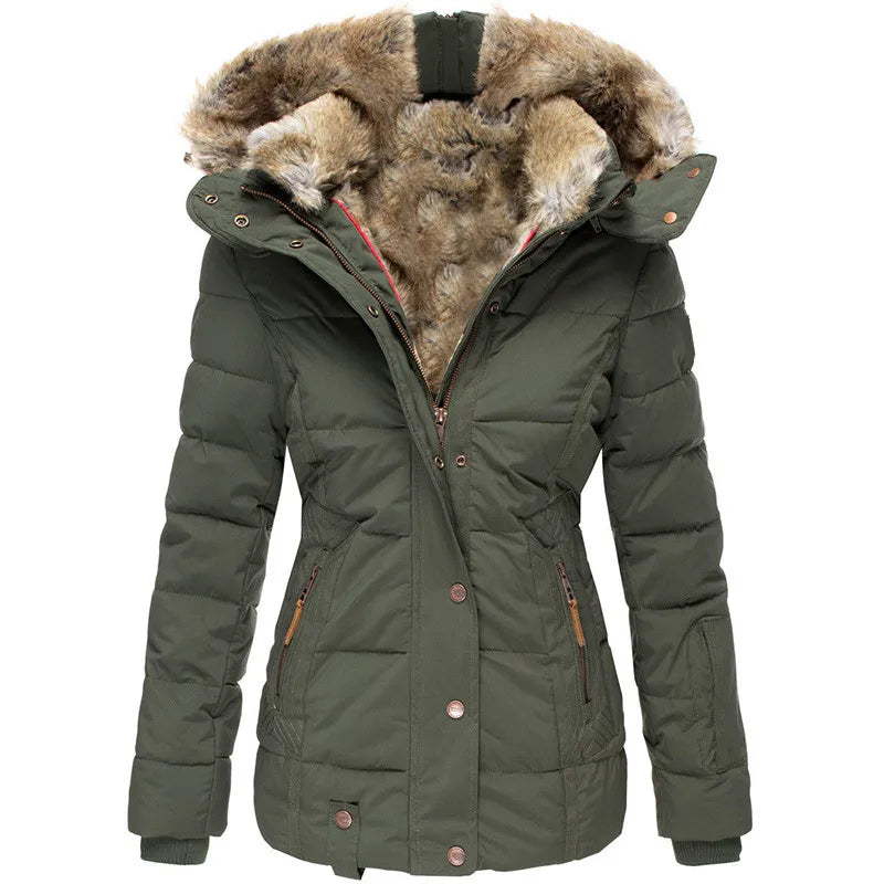 Belén - Warm, fur-lined winter coat
