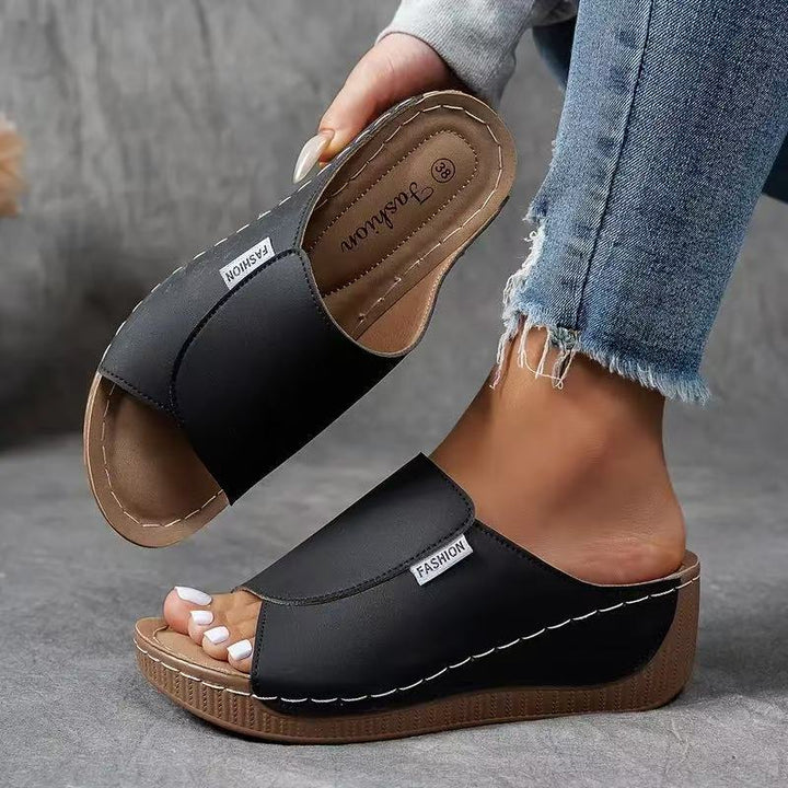 Jessica | Comfortable Casual Slip-On Sandals