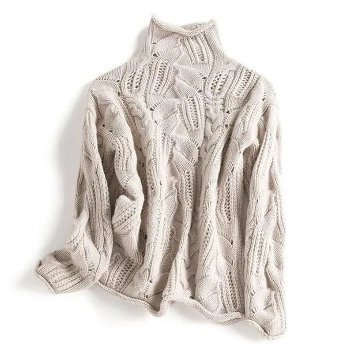 Helena™ | Cozy Turtleneck Sweater in Soft Blue